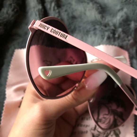 Juicy Couture Accessories - Heart shape Juicy Couture Sunglasses 😍